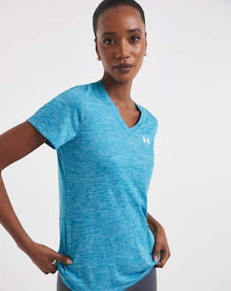 Under Armour Tech V Neck T-Shirt - Image