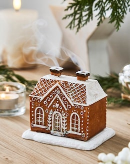 Gingerbread House Incense Cone Burner - Image