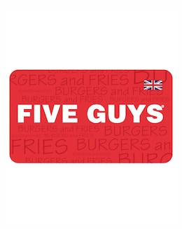 Five Guys &pound;15 Gift Card