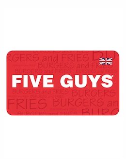 Five Guys &pound;20 Gift Card