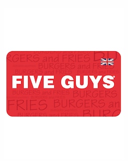 Five Guys &pound;25 Gift Card