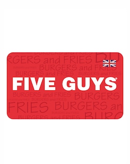 Five Guys &pound;50 Gift Card
