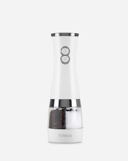 Tower Electric Salt &amp; Pepper Mill White