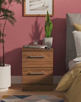 Briar 2 Drawer Bedside - Image