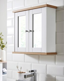 Braxton Double Mirror Cabinet - Image