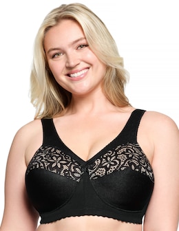 Glamorise Plus Size MagicLift Cotton Support Bra 1001