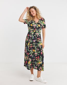 Joe Browns Floral Tea Dress - Image
