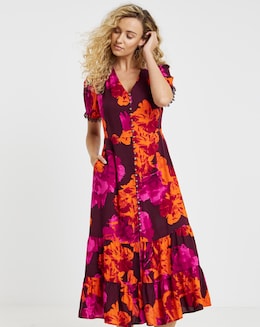 Joe Browns Stunning Florals Dress - Image
