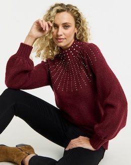 Joe Browns Sparkle Season Jumper - Image