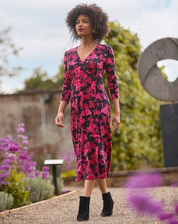 Joe Browns Pop of Colour Midi Dress - Image