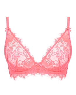 Figleaves Pulse Lace Plunge Bra - Image
