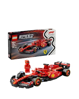 LEGO Speed Champions Ferrari SF-24 F1 Race Car Toy Vehicle and Driver Set 77242