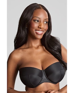 Panache Alice Strapless Wired Bra Black