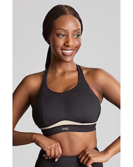 Panache Freedom Non Wired Non Padded Sports Bra Black/Chalk