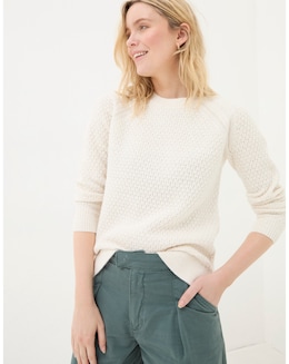 FatFace Ella Textured Jumper