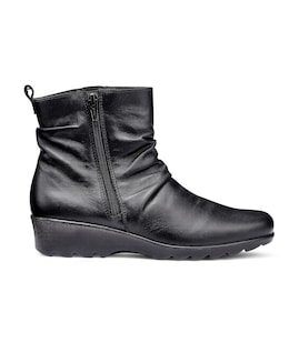 Hotter Milton Wide Fit Wedge Boot