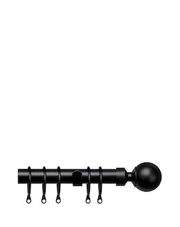 Extendable 25-28mm Pristine Ball Curtain Pole