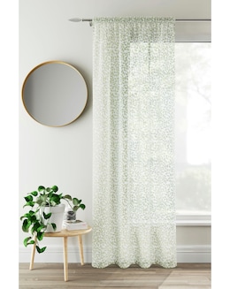 Willow Leaf Print Voile - Image
