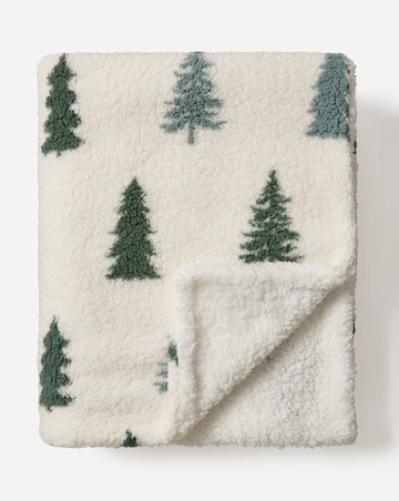 Christmas Cosy Scandi Forest Throw