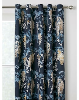 Wisteria Pair of Eyelet Curtains - Image