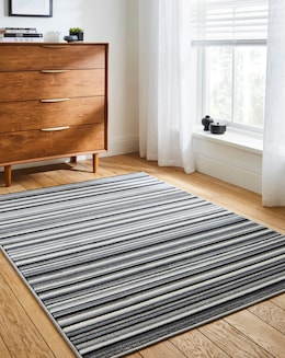 Maestro Striped Woven Rug - Image