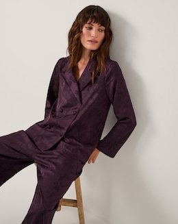 Monsoon Rory Floral Satin Blazer