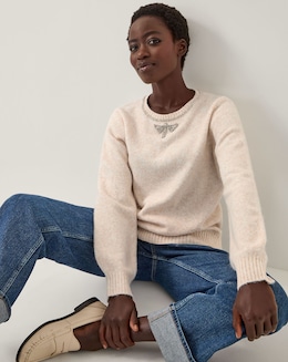 Monsoon Ellen Embellished Jumper