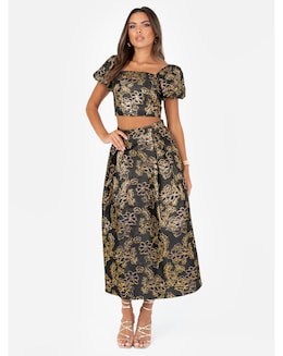 Maya Deluxe Floral Skirt - Image