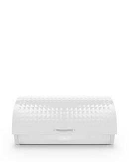 Tower Solitaire Bread Bin-White