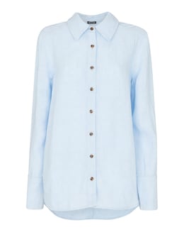 Whistles Linen Relaxed Fit Shirt