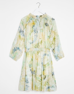 Jo Foil Print Dress - Image