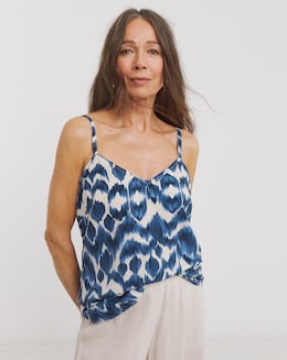 Printed Strappy Cami - Image