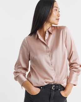 Classic Satin Shirt - Image
