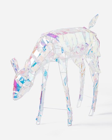 Iridescent Reindeer Decoration