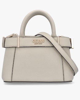 Guess Anadela Mini Taupe Satchel Bag