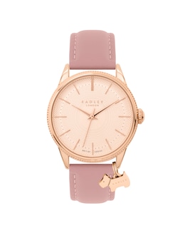 Radley Coin Edge Pink Watch
