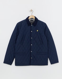 Lyle & Scott Navy Quilted Jacket - Image