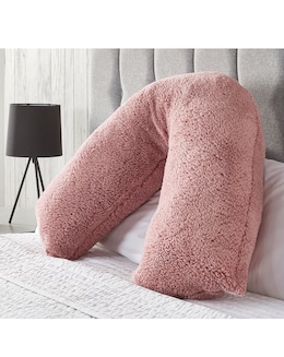 Huggleland Fluffy Fleece Teddy V Pillow
