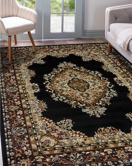 Traditional Medallion Woven Rug