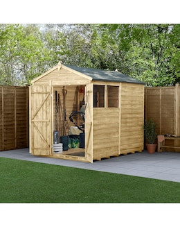 4LIFE Apex Shed 6x8 - Double Door - Image