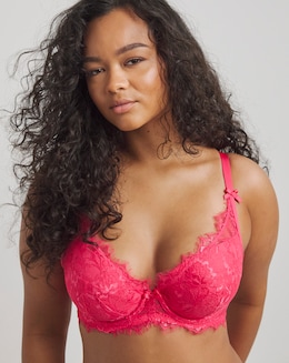 Pulse Lace Underwired Plunge Bra B-G - Image