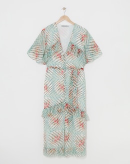 Hope & Ivy Lotta Floral Maxi Dress - Image