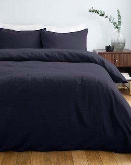 Cotton Crinkle Muslin Duvet Set - Image