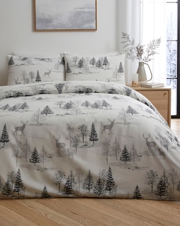 Mountain Stag Duvet Cover Set - Image