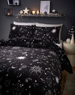 Moon & Stars Fleece Duvet Set - Image