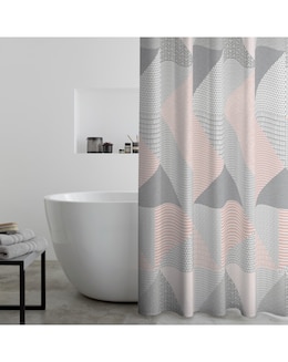 Catherine Lansfield Larsson Geo Shower Curtain