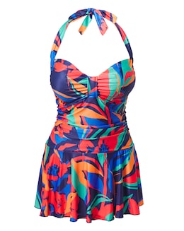Non Wired Halter Swimdress - Image
