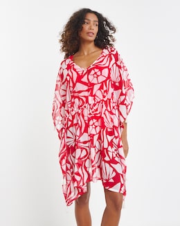 Shell Print Kaftan - Image