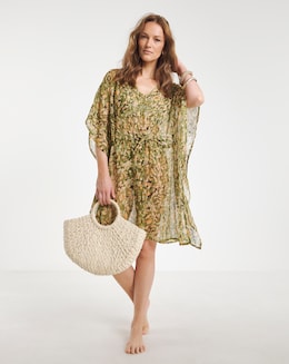 Magisculpt Embellished Kaftan - Image