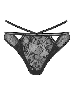 Figleaves Delia Lace & Mesh Thong - Image